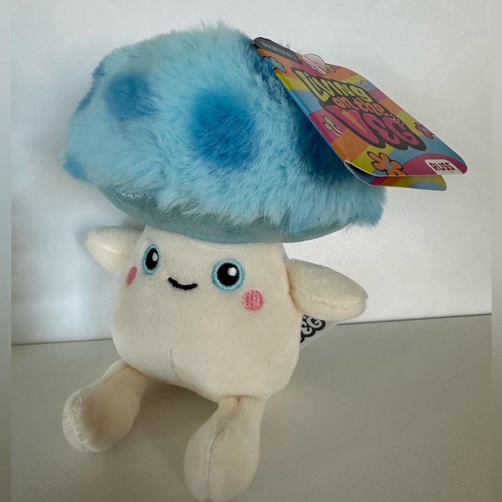 Living On The Veg T.J. Mushroom Plush Russ Kellytoy Fun Guy Series 1  2022